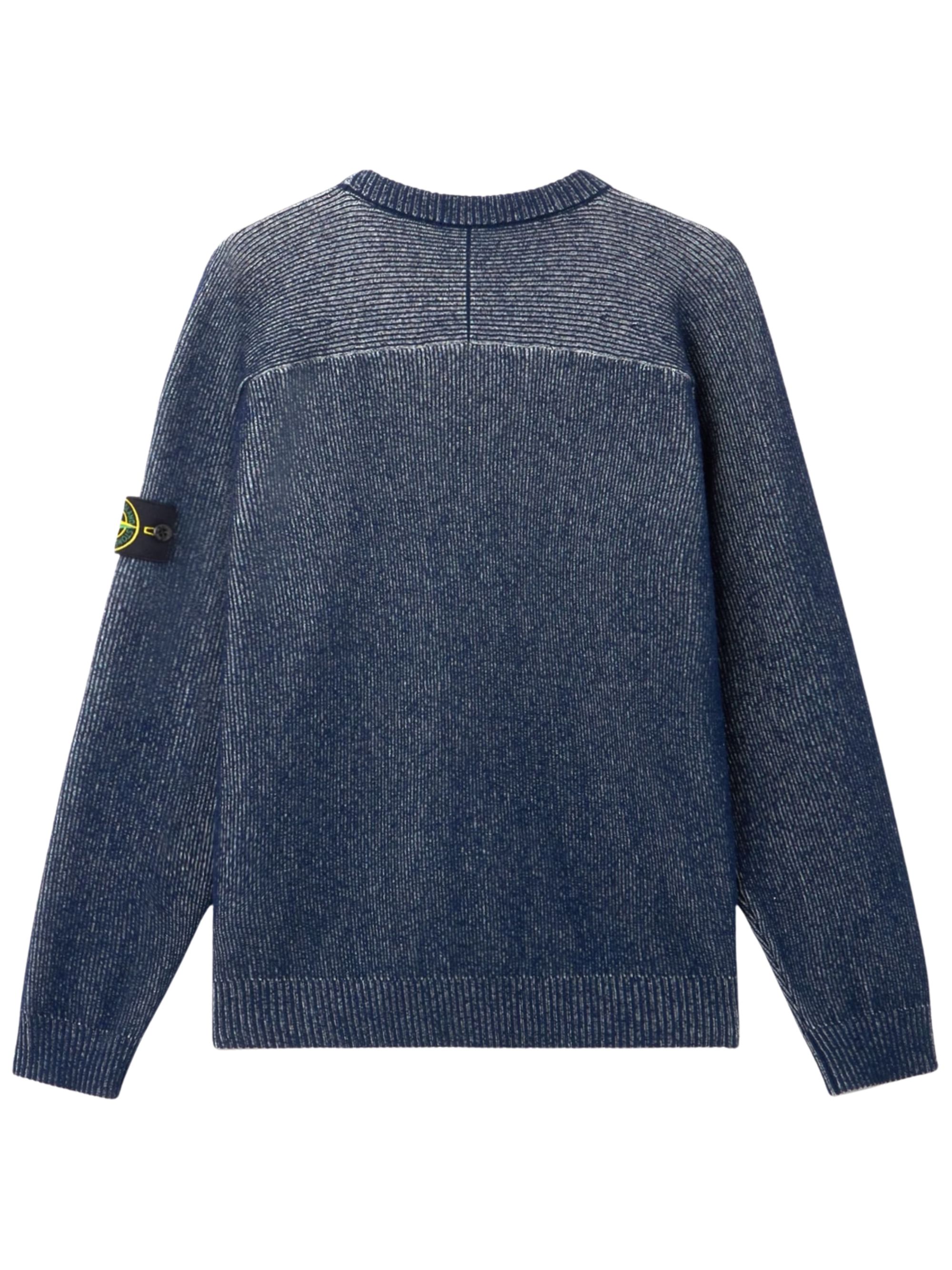 Logo Sweater STONE ISLAND L1S155100033S0N12 V0M20 - Ancote
