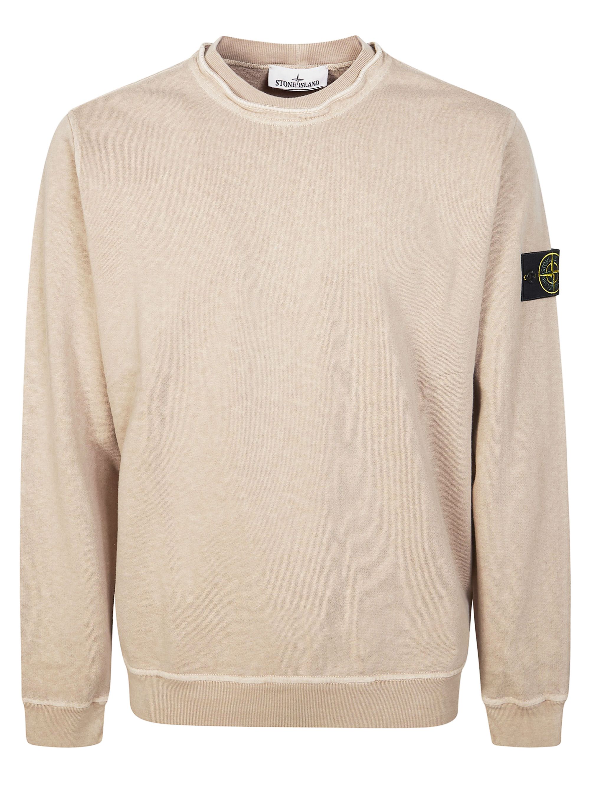 Crew neck sweater with logo STONE ISLAND L1S156100034S0060 V019A 