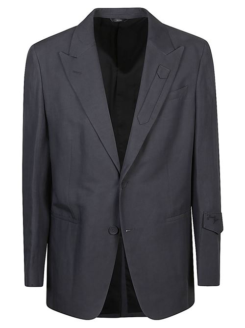 Linen jacket FENDI | FJ0657AIEZF0Y8X