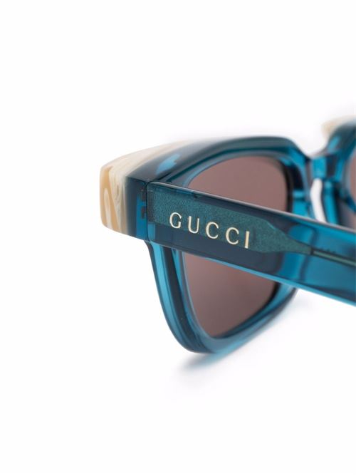 Occhiali da sole rettangolari GUCCI | 691381J07404623