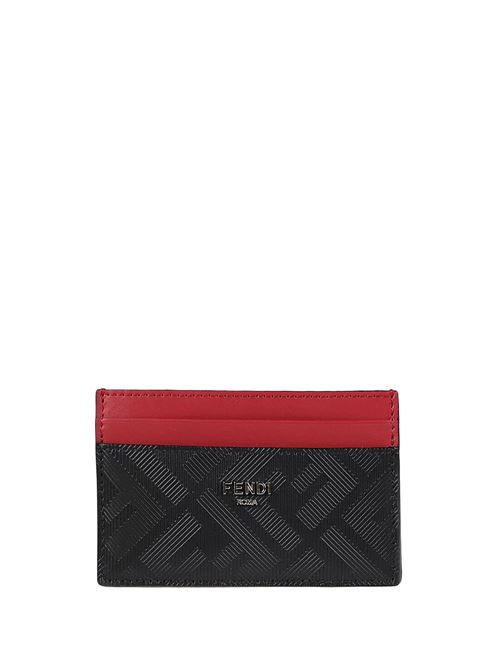 Card holder with logo FENDI | 7M0347AJF4F19KP