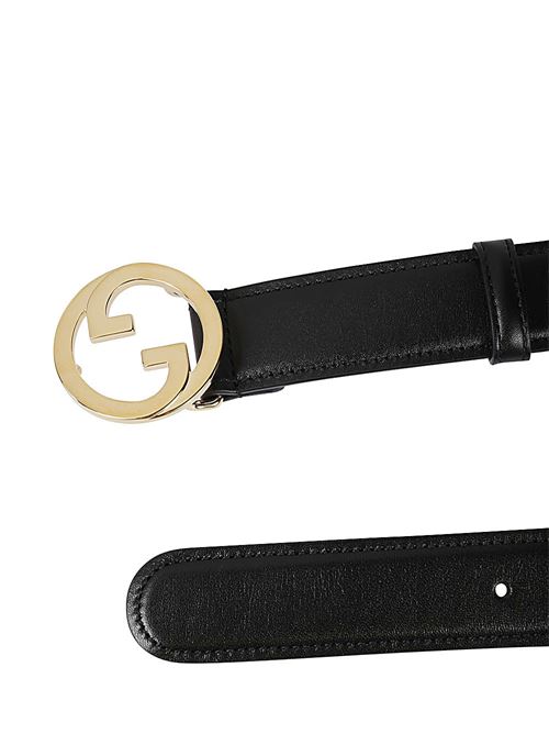 Belt with logo GUCCI | 690557US10G1000