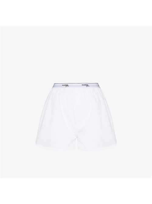 Boxer con logo HOMMEGIRLS | HGUN001WHITE