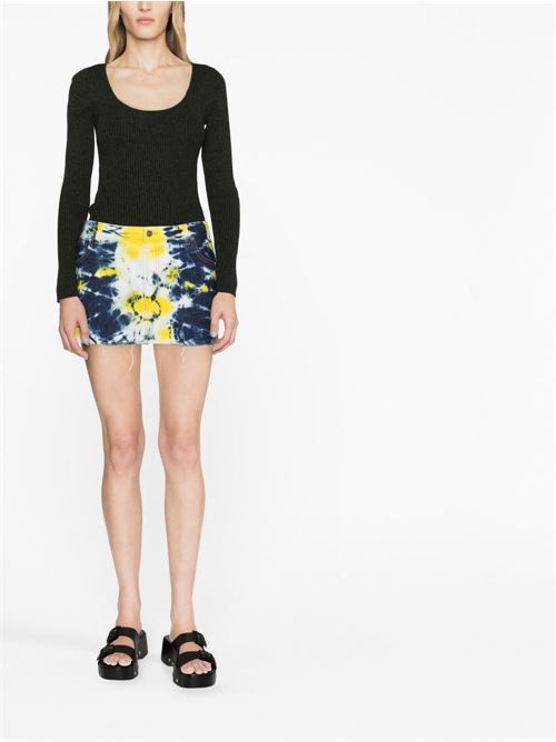 Moonrise miniskirt ALANUI | LWYF003S23DEN0014518