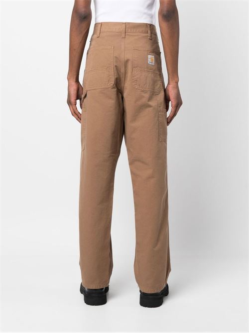 Cotton trousers with logo CARHARTT WIP | I0314991CMGD32