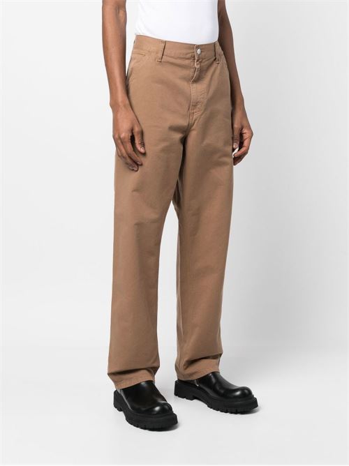 Cotton trousers with logo CARHARTT WIP | I0314991CMGD32