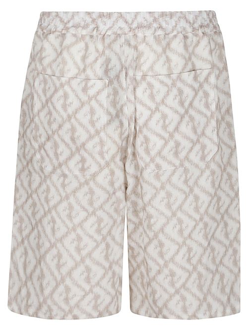 Linen shorts FENDI | FB0860AN0KF18DO