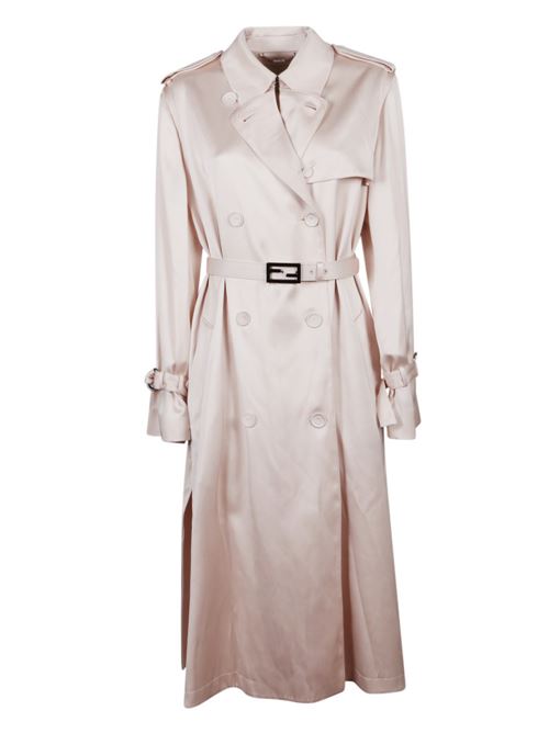 Silk trench coat FENDI | FF8980ANQZF084J