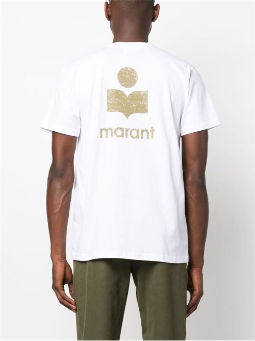 T-shirt con logo MARANT | 23PTS0047HAA1N01HKHWH