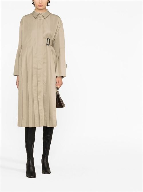 Cotton gabardine coat SACAI | 06438651