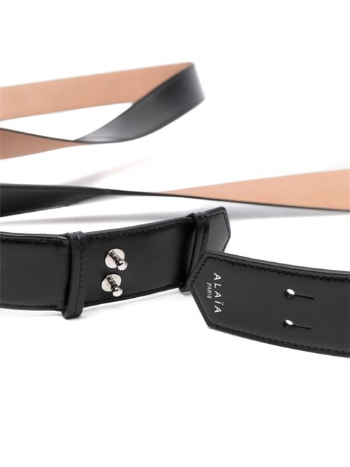 Leather belt ALAIA | AA1C106FC0Y75999