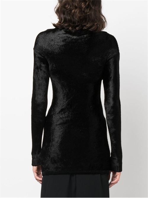 Velvet sweater ALAIA | AA9H10754M809995