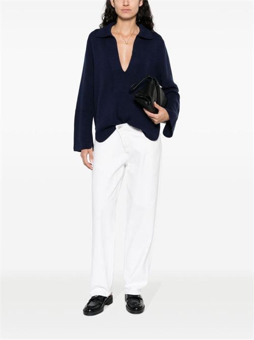 Cashmere v-neck sweater ALLUDE | 2351760213