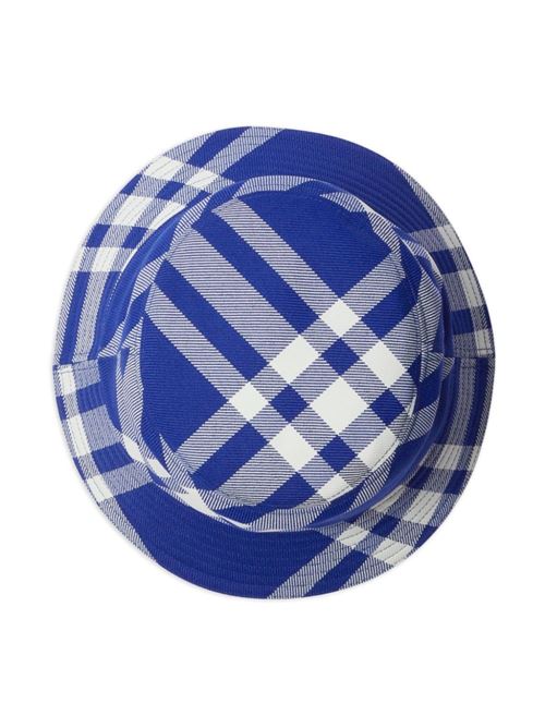 Cappello con motivo check BURBERRY | 8079490BUCKETB7369