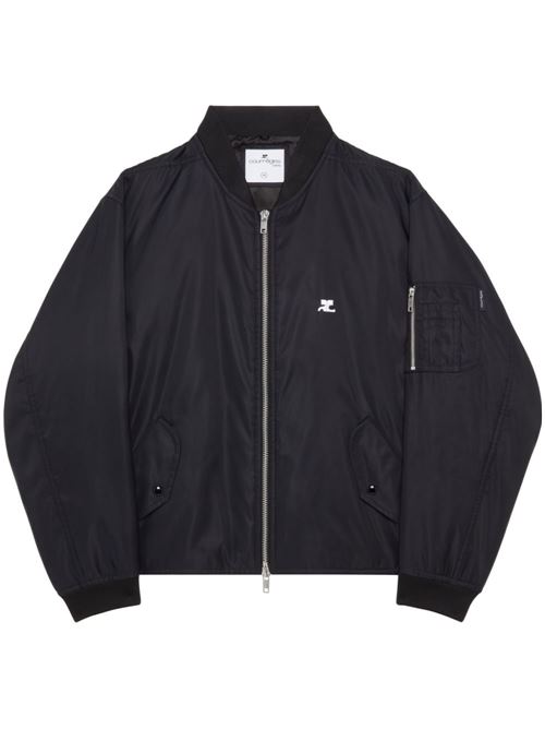 Bomber con logo COURRÈGES | 323CBL128NY00209999