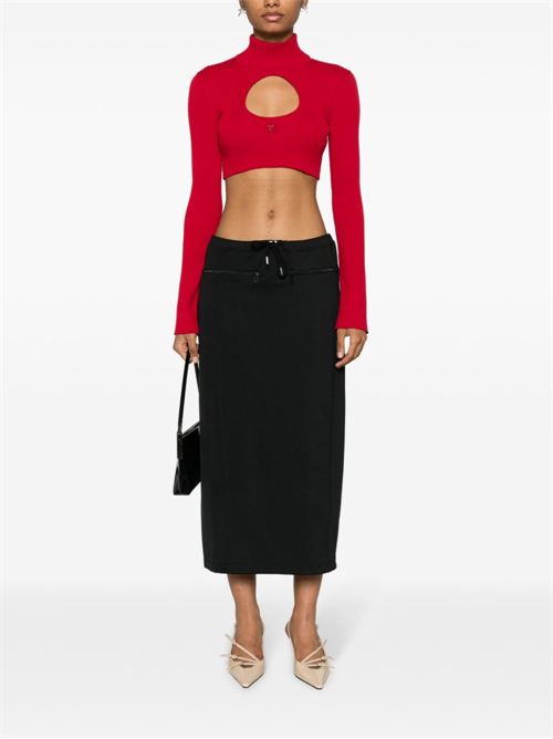 Midi skirt with pockets COURRÈGES | 423JJU123JS00919999