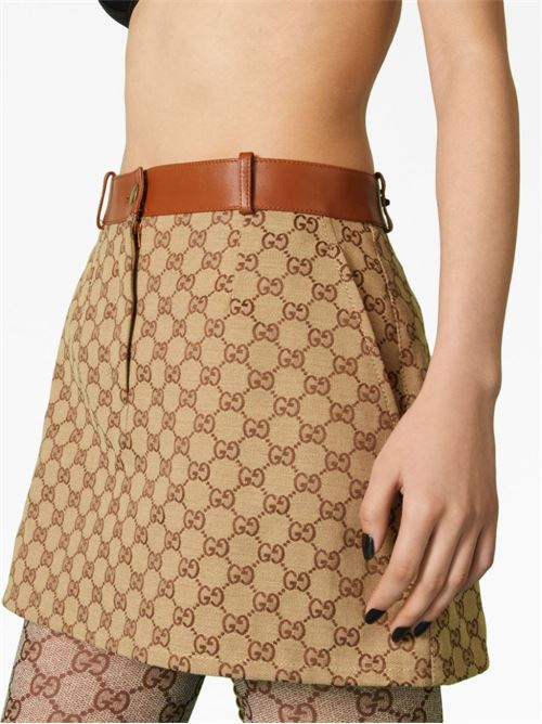 Canvas skirt GUCCI | 743867Z8AV62275