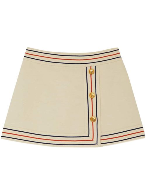 Linen blend skirt GUCCI | 744821ZAHEY9783