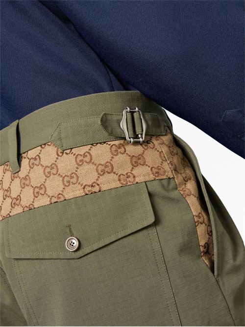 Logoed trousers GUCCI | 751436ZANW63550