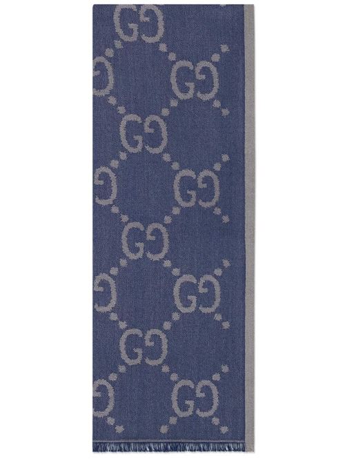 Wool scarf GUCCI | 7551344GAG14163