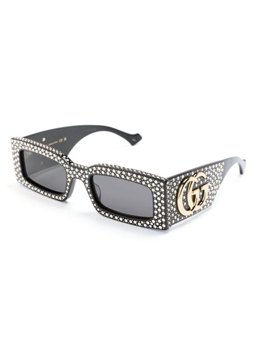 Occhiali da sole con logo GG GUCCI | 755254J07411012