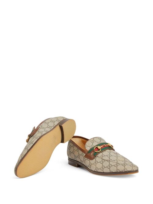 Leather moccasin GUCCI | 759648FACIQ9756