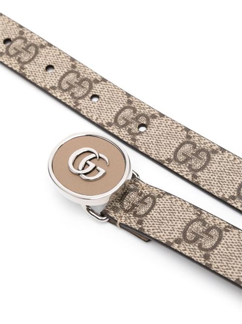 Leather belt GUCCI | 76013292TIN9770