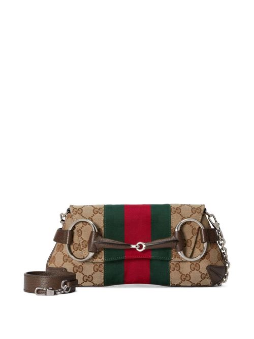 Borsa a mano New Horsebit piccola GUCCI | 764339FACM28747