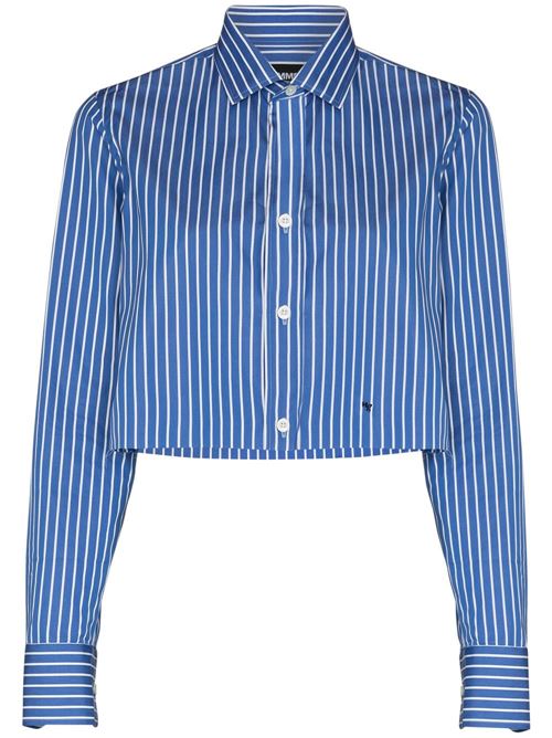 Camicia in cotone HOMMEGIRLS | HGSH006BLUEANDWHITESTRIPE