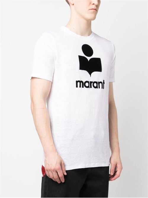 Linen T-shirt MARANT | 23PTS0045HAA1N08H20WH