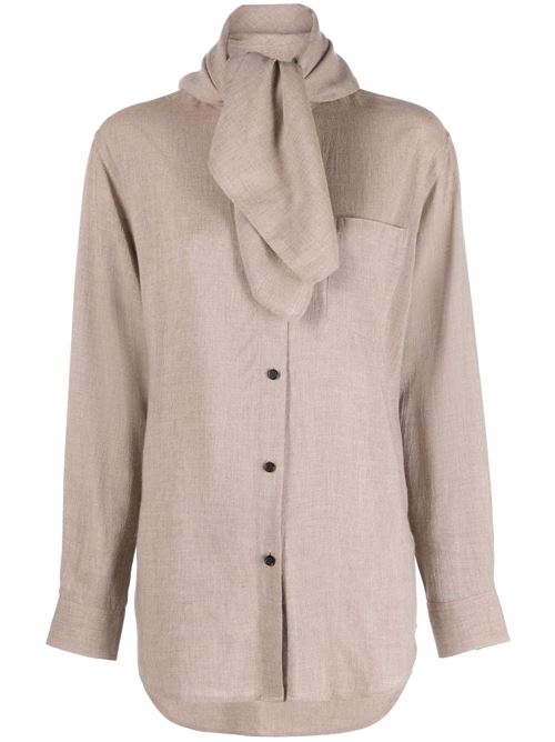 Camicia in misto cashmere TOTEME | 2335061271706