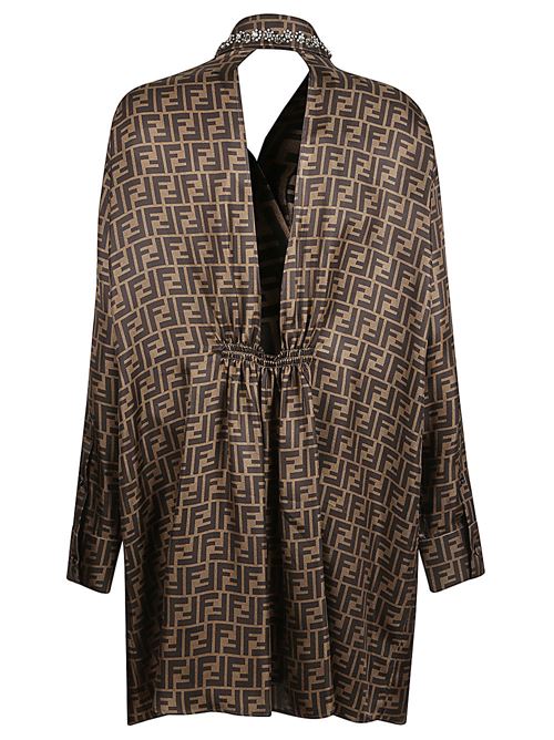 All-Over Print Shirt FENDI | FDC984A8G3F118W