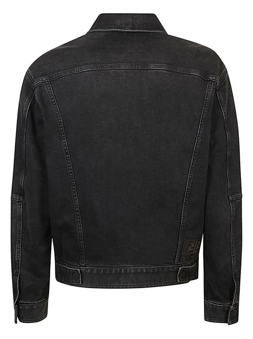 Dark denim jacket FENDI | FW1181AQLSF0QA1