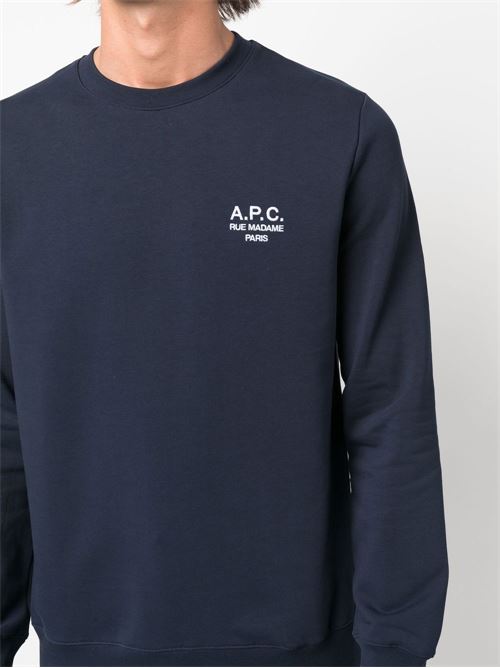 Felpa con logo A.P.C. | COEZDH27699IAJ