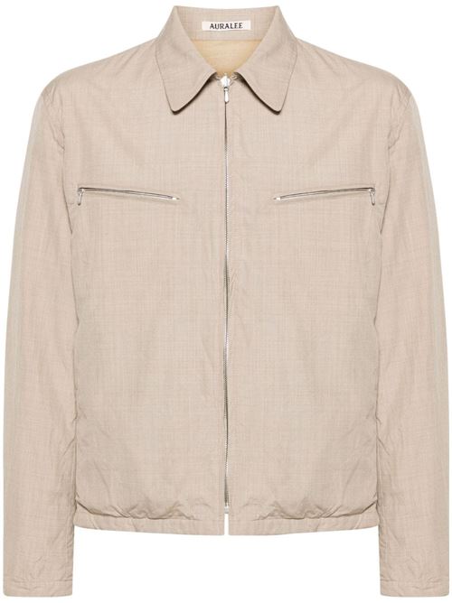 Wool jacket AURALEE | A24SB01WPTOPBEIGE