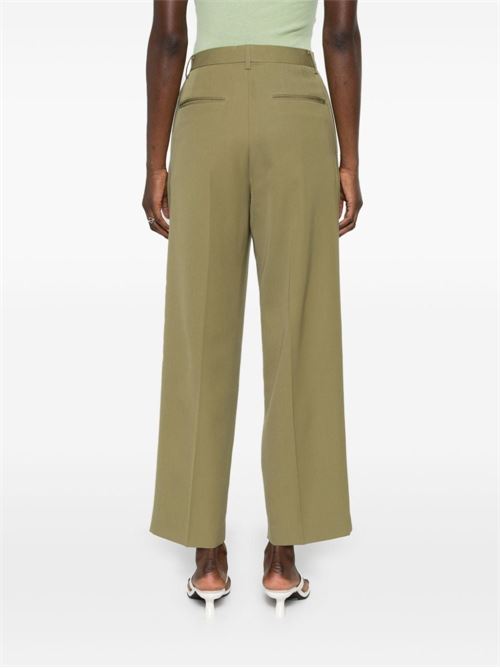 Wool trousers AURALEE | A24SP05MGKHAKI