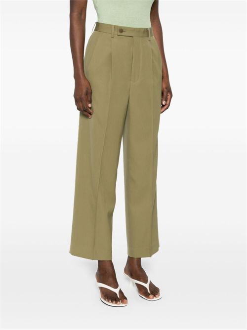 Pantalone in lana AURALEE | A24SP05MGKHAKI