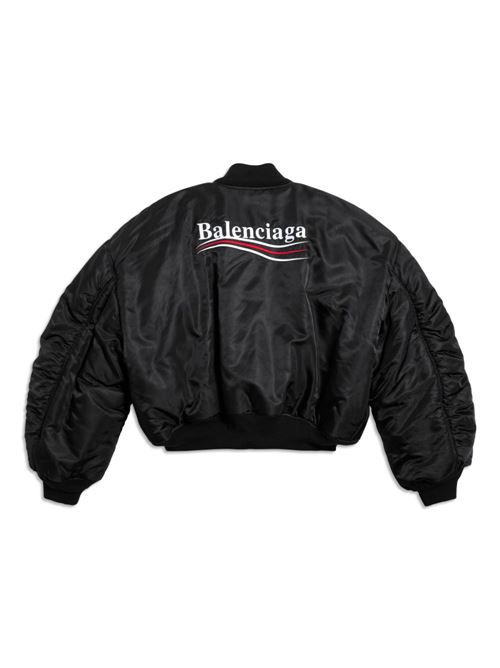 Bomber con logo 'Political Campaing' BALENCIAGA | 758940TNO271000