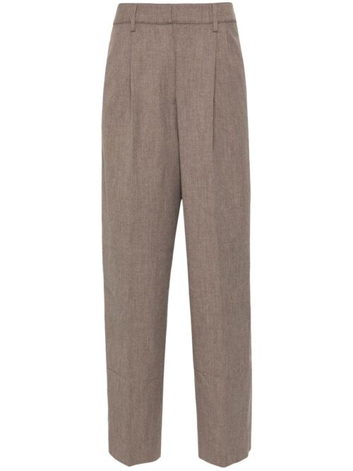 Celeste trousers BEAUFILLE | BFRS24P02CELESTEHEATHERBROWN