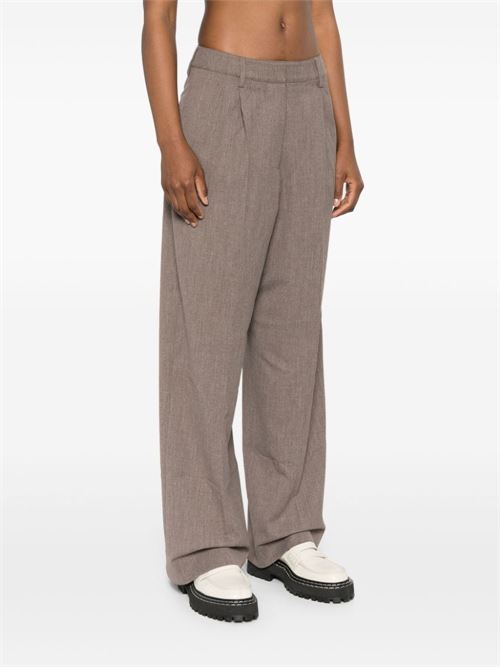 Celeste trousers BEAUFILLE | BFRS24P02CELESTEHEATHERBROWN