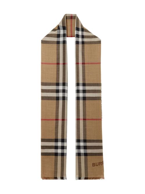 Foulard con logo BURBERRY | 8074200DFCHECKA7026