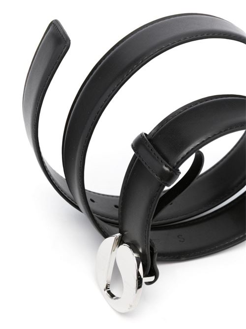 Leather belt with logo COPERNI | COPBE01405CBLACK