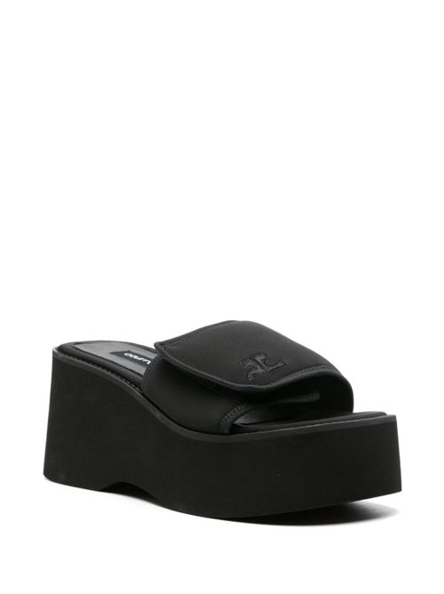 Slipper with logo COURRÈGES | 124SSD007NE00059999