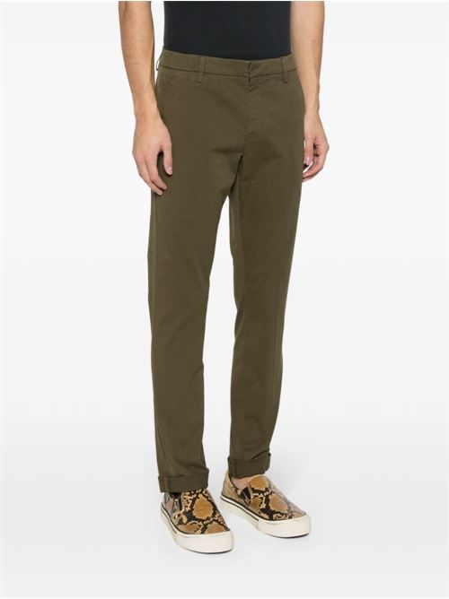 Trousers with logo DONDUP | UP235GAUBERTGSE046PTD656