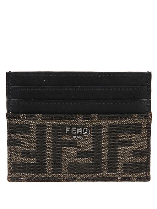 Porta carte con logo FENDI | 7M0164ALWKF0L3T