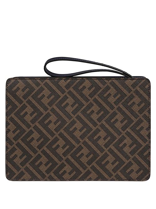 Clutch con logo FENDI | 7N0145AFF2F1M6D