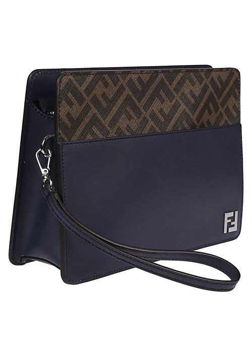 Clutch con logo FENDI | 7N0145AFF2F1M6D