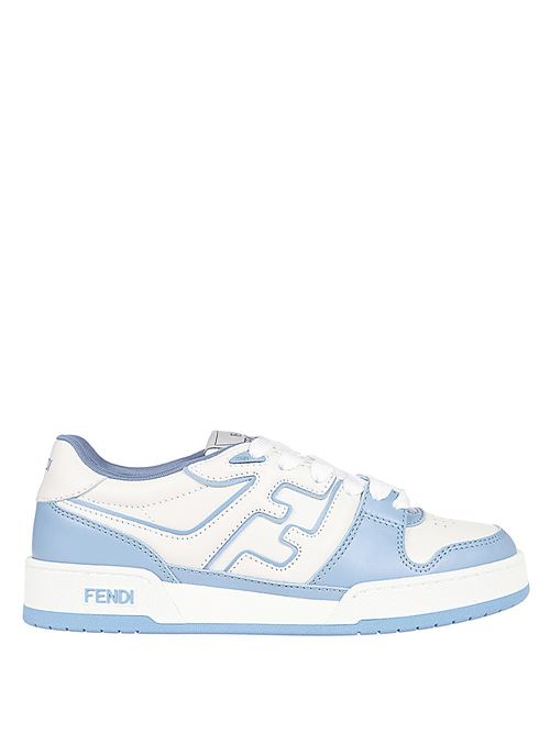 Match Leather Low-Top Sneaker FENDI | 8E8561AOMNF1OIE