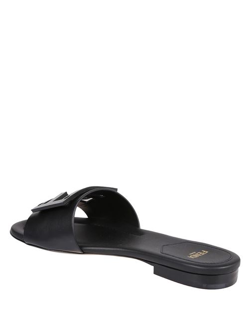 Baguette leather slipper FENDI | 8R8136AE7TF0ABB