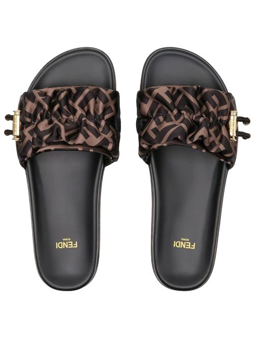 Sandal with logo FENDI | 8X8142AE7SF0R7V